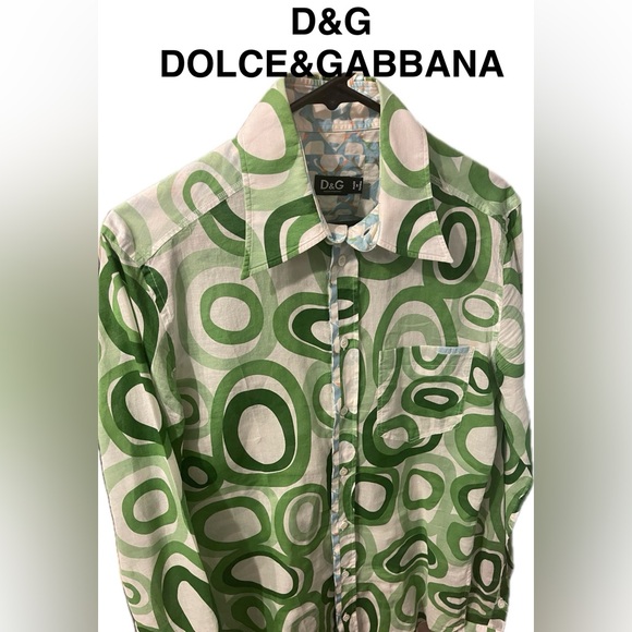 Dolce&Gabbana Shirt Small Green - Picture 1 of 6